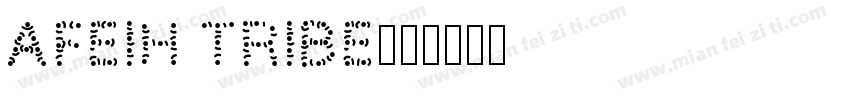 AFEIH TRIBE字体转换